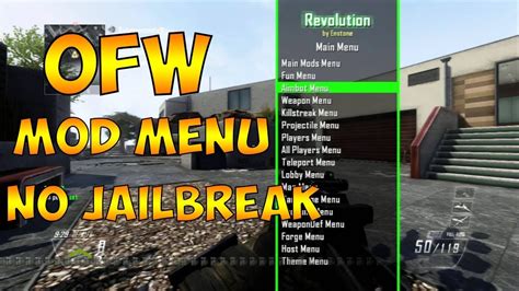 How to use mod menu bo2