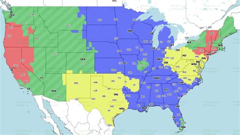 NFL Week 3 coverage map: TV schedule for CBS, Fox regional broadcasts ...