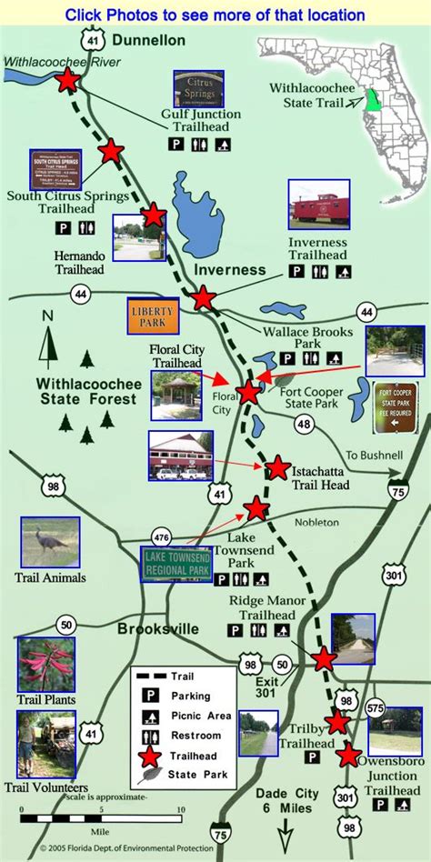 Withlacoochee Trail Map | Trail maps, Citrus county florida, Florida ...