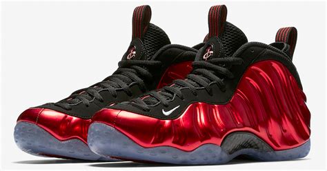 Nike Air Foamposite One "Metallic Red" Returns in 2023 - Modern Notoriety