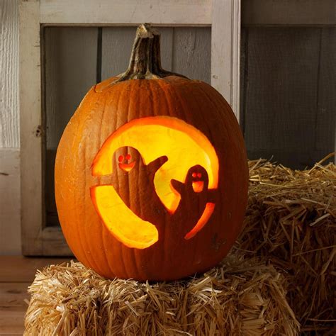 30+ Easy Ghost Pumpkin Carving