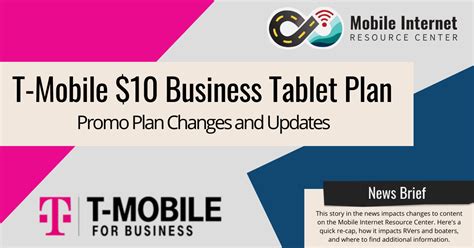 T-Mobile $10/Month Unlimited Business Tablet Promotion Updated - Mobile ...