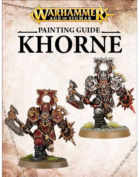 Warhammer Digital - Khorne Painting Guide: Warhammer Age of Sigmar