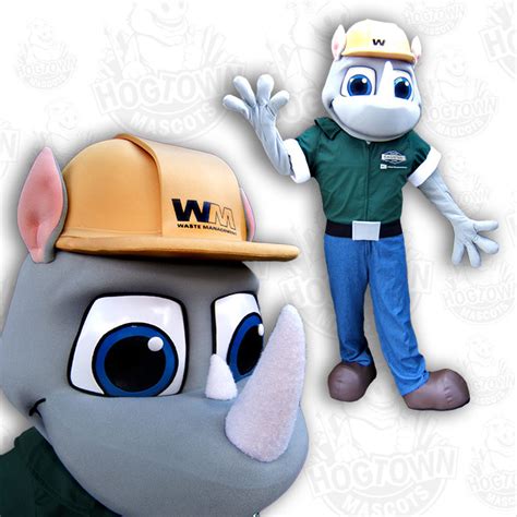 WM Rhino mascot - Custom Mascot Costumes | Mascot Maker For Corporate ...