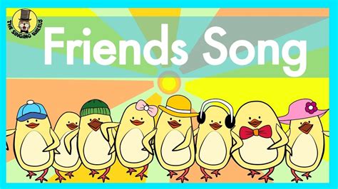 Friends Song | Verbs Song for Kids | The Singing Walrus - YouTube