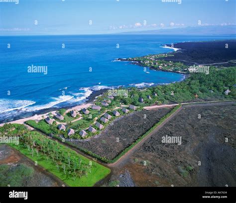 Kona Village Resort Island of Hawaii USA Stock Photo - Alamy