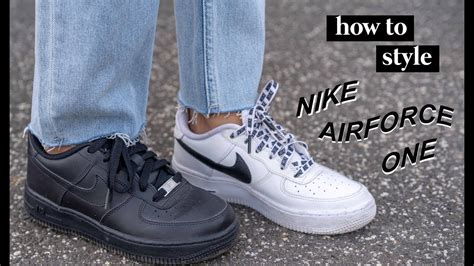 How to Style | Nike Airforce 1 Sneakers - YouTube