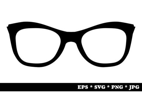 Vintage Eyeglasses Silhouette. Graphic by norsob · Creative Fabrica