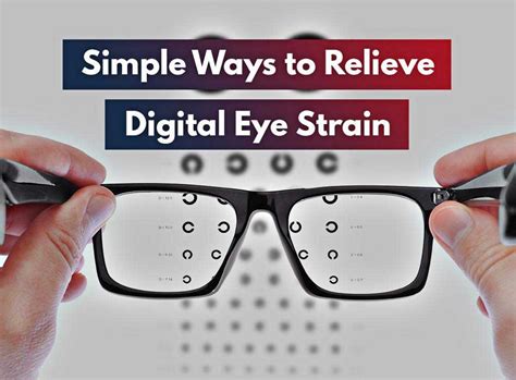 Simple Ways to Relieve Digital Eye Strain