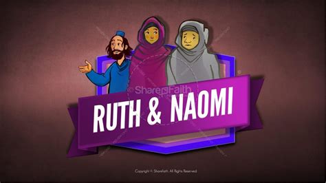 Ruth and Naomi Kids Bible Story