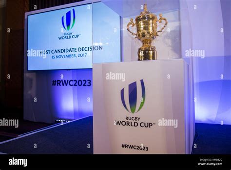 Rugby world cup 2023 webb ellis trophy hi-res stock photography and ...