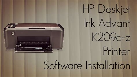 Hp Deskjet Ink Advantage K209a Printer Driver Download - directorever