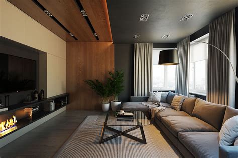 Photorealistic Livingroom 3D Visualization on Behance