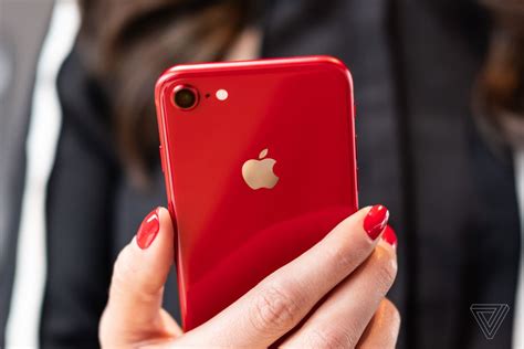 A close look at Apple’s red iPhone 8 - The Verge