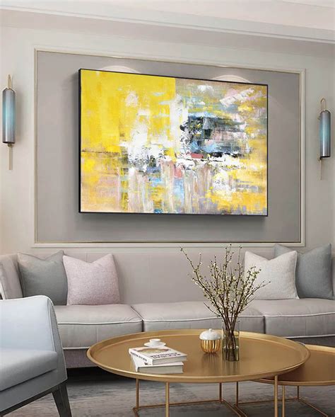 Oversized Wall Art Canvas, Large Abstract Painting on Canvas,large ...