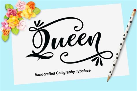 Queen Font by YanIndesign · Creative Fabrica | Fabrica, Tipografía