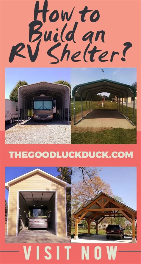 10 + RV Shelter Ideas You Should Consider - The Good Luck Duck