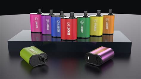 750mah 5000 Puffs Disposable Vape Pen Luckee 5k Box Mesh Coil Vape ...