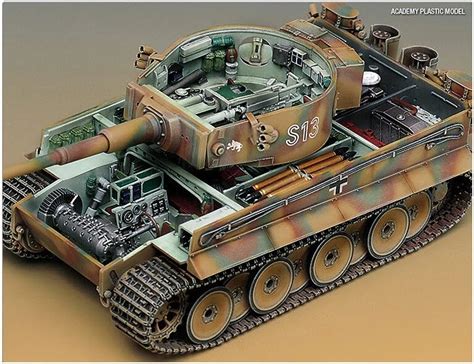 tiger tank inside – Google-Suche | Military modelling, Plastic models ...