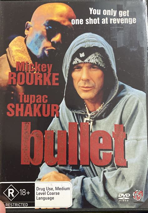 Bullet (Tupac Shakur 2Pac, Mickey Rourke)DVD Region 4 (Gangsta Classic ...