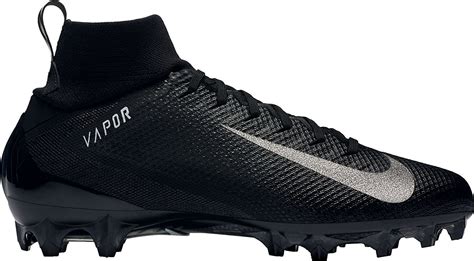 NIKE Men's Vapor Untouchable 3 Pro Football Cleats (12, Black/White ...