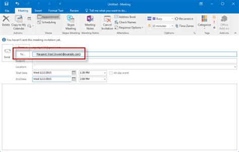 How To Schedule A Meeting On Outlook