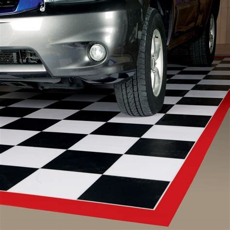 Imaged Tile Garage Floor Mats | Garage floor mats, Garage floor, G floor