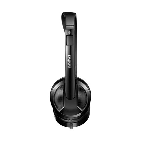 Rapoo H100 Black Wired Stereo headset - Aristo Computers