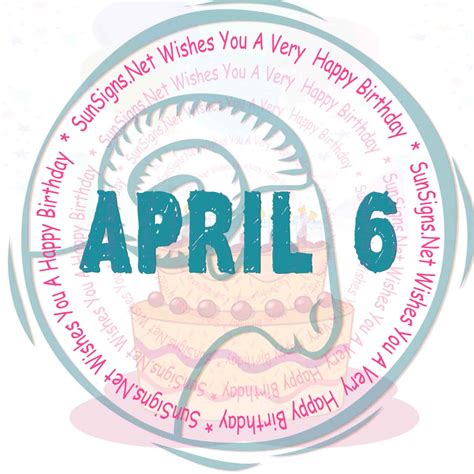 April 6 Zodiac Is Aries, Birthdays And Horoscope - SunSigns.Net