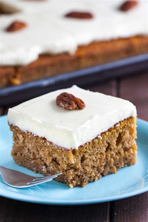 Pumpkin Spice Cake Recipe from Scratch {Easy Pumpkin Sheet Cake}