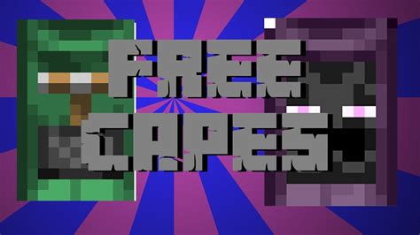 Free capes in Minecraft 1.7.10+ - YouTube