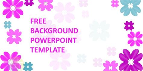 Background Powerpoint Elegant Pink - Flower - Free Powerpoint Templates ...