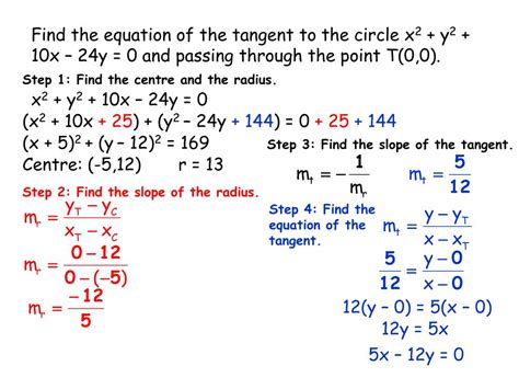 PPT - Equation of Tangent line PowerPoint Presentation, free download ...