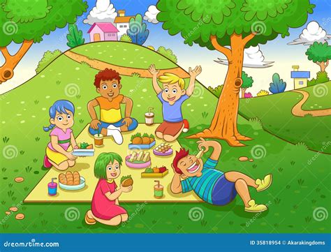 Picnic Stock Illustrations – 55,520 Picnic Stock Illustrations, Vectors ...