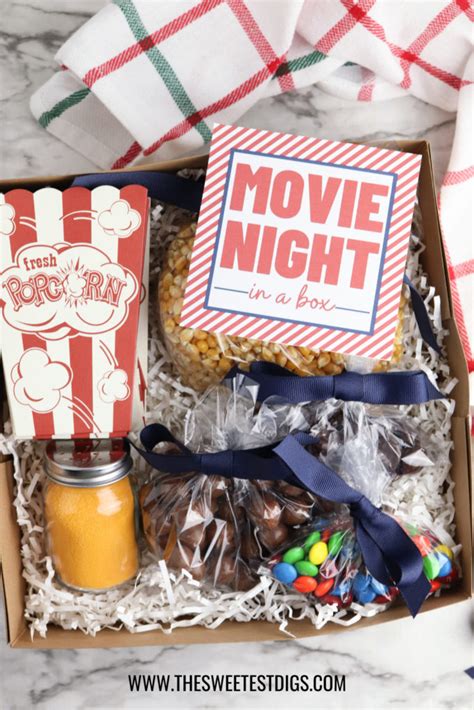 Movie Night in a Box Gift - THE SWEETEST DIGS