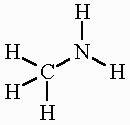 Methylamine Structure