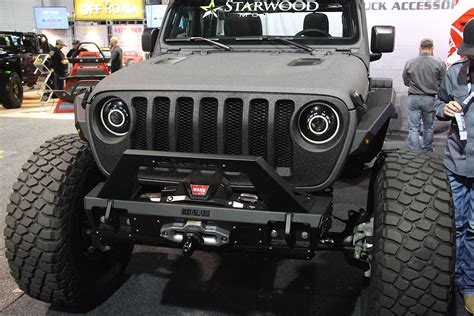 SEMA 2018: BODYGUARD RX Series Jeep JL Bumper And Fender Flares