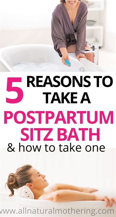 5 reasons to take postpartum sitz bath after child birth – Artofit