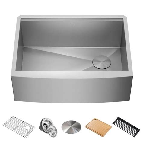 Farmhouse Stainless Steel Undermount Kitchen Sink - Amazadesign