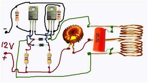 Induction Heater Control Circuit Diagram