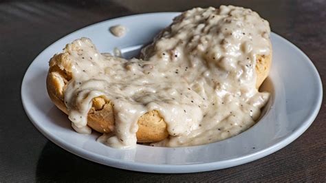 Biscuits N' Gravy - Breakfast - The Purple Place Bar & Grill - American ...