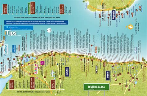 Riviera Maya Map | Cancun Tips