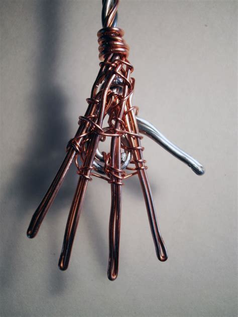 Making the Wire Armature | Wire sculpture, Hand sculpture, Armature ...