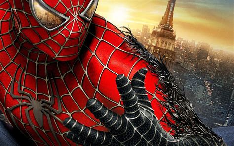 Download Spider Man 2 Black Suit Wallpaper | Wallpapers.com