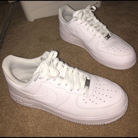 Nike Shoes | All White Air Force Ones | Color: White | Size: 10 | All ...