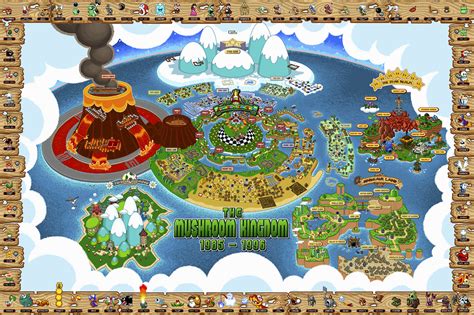 Mario World Map by Chronokhalil on DeviantArt