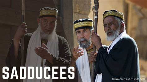 The Key Differences Between Pharisees And Sadducees | Think About Such ...