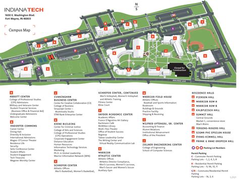 New England College Campus Map - Map