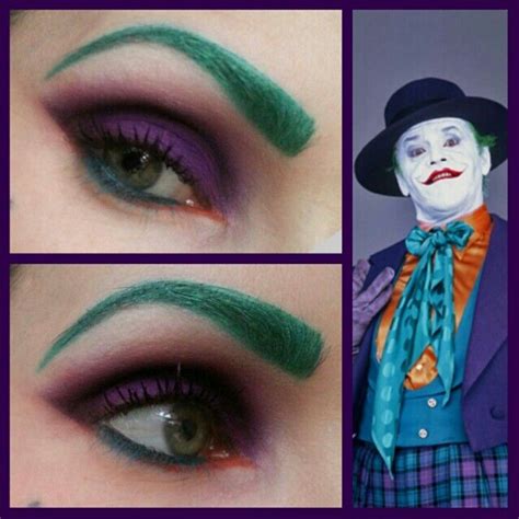 Joker inspired eye makeup | Halloween makeup easy, Halloween eye makeup ...