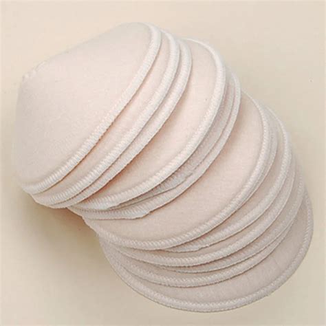 10 Pcs/Lot Absorbent Breast Pads Reusable Washable Breast Feeding Baby ...